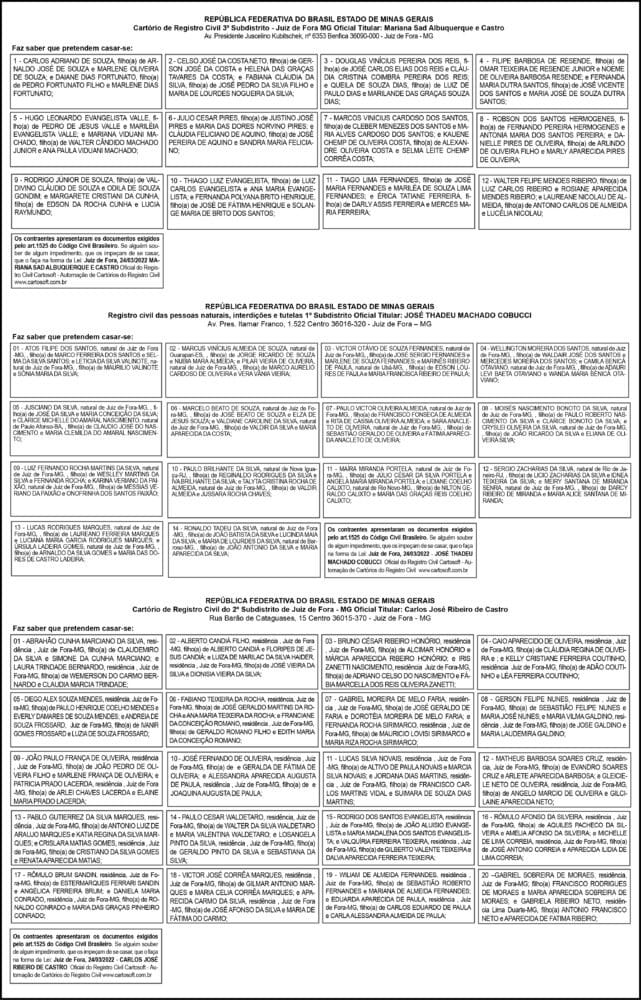 Aviso de Casamento 4 AVISO CASAMENTO 24 03