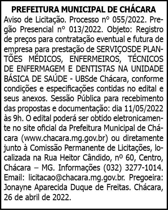 1 CHACARA 055