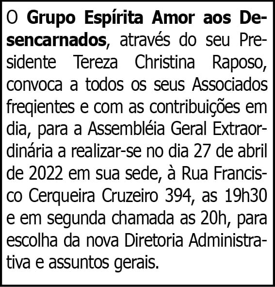 O Grupo Espírita Amor aos Desencarnados 4 1 ESPIRITA
