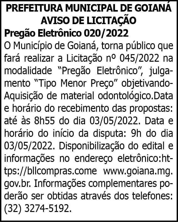 1 GOIANA 020