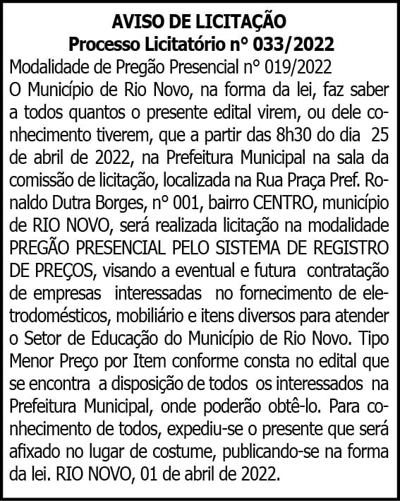 1 RIO NOVO 033 1