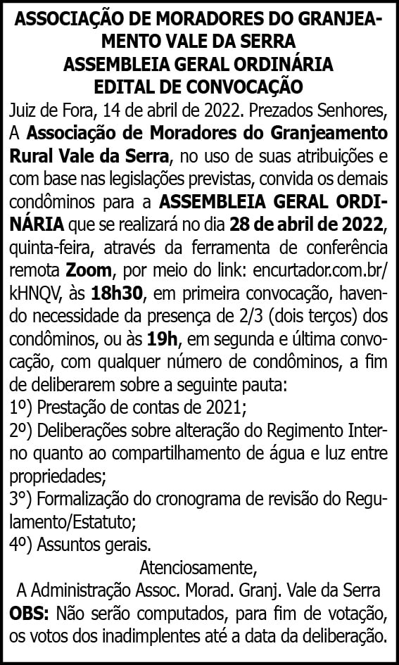 1 VALE DA SERRA