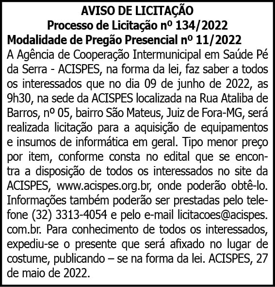 1 ACISPES 134