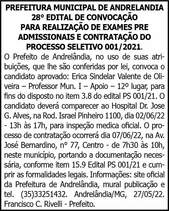 1 ANDRELANDIA 28