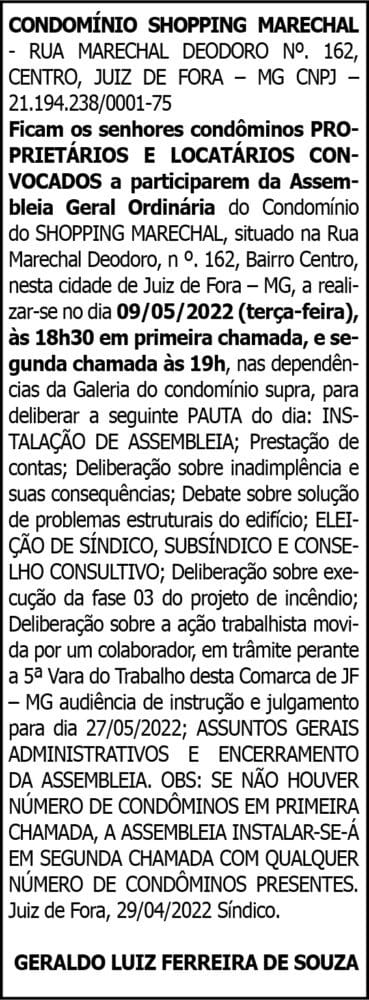 1 MARECHAL DEODORO