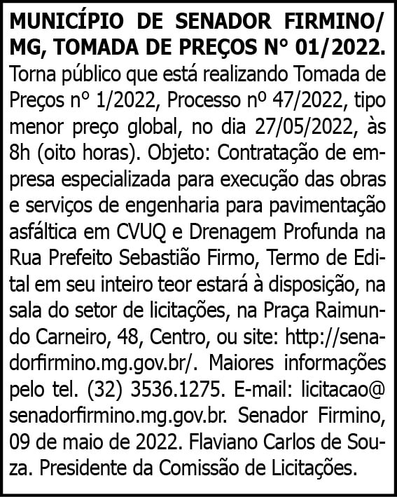 1 SENADOR