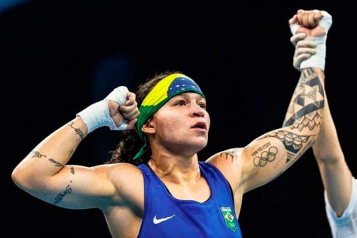 Beatriz Ferreira boxe foto Aiba Boxing