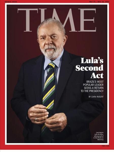 Lula é capa da Revista Time