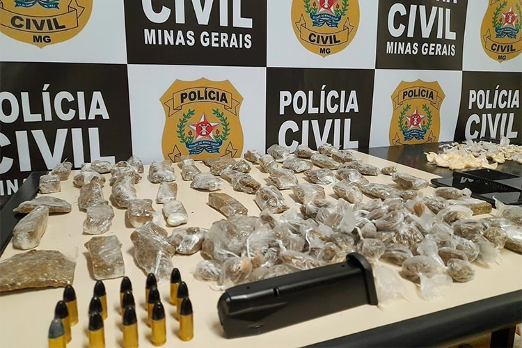 Polícia Civil apreende drogas em ação na qual família foi feita refém