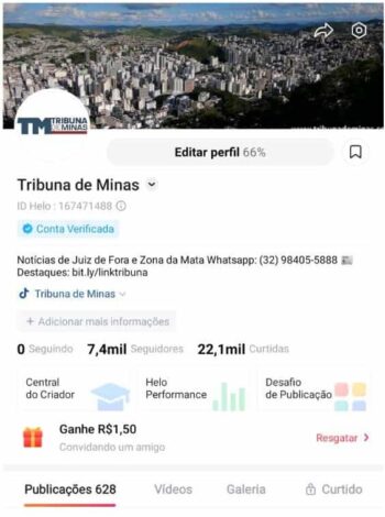 Tribuna expande produção de conteúdos voltados para as redes sociais 4 Um exemplo de manchete com foto assim 1 e1655308926480