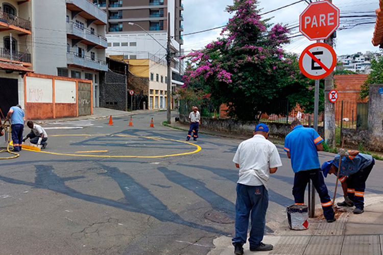 Rua Professor José Ribeiro começa a operar em mão única no São Pedro 1 Rua Jose Ribeiro