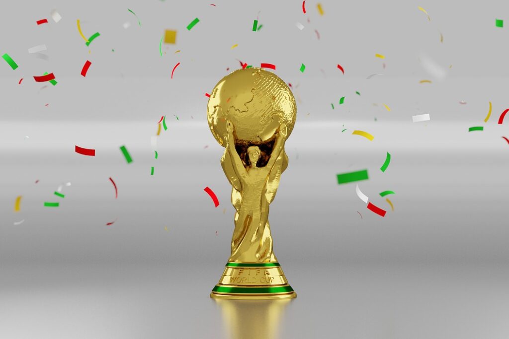 Saiba onde assistir aos jogos do Brasil em Juiz de Fora 1 Imagem da taça da copa do mundo de futebol
