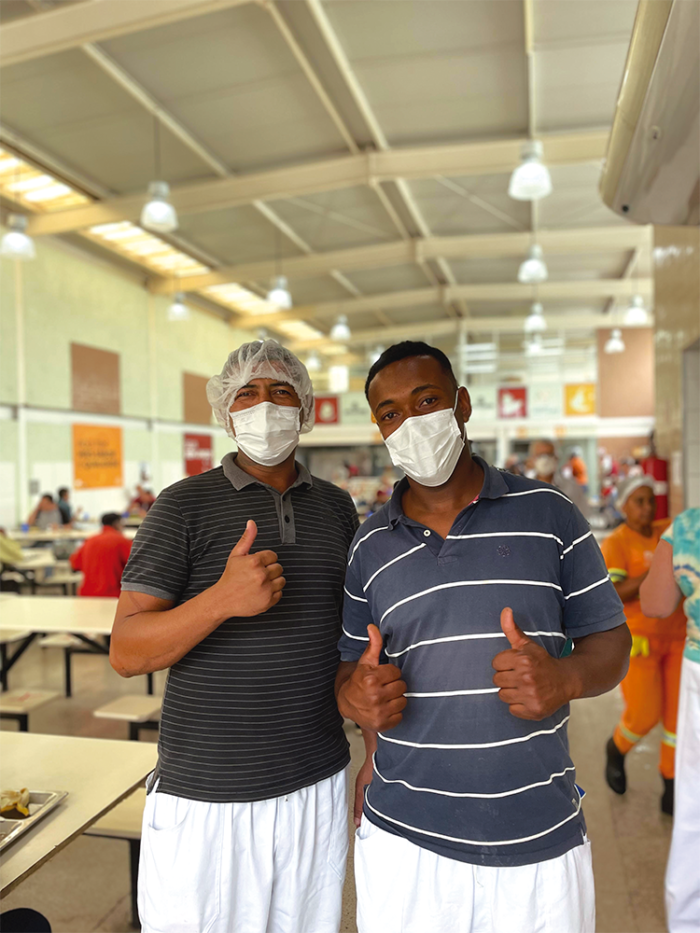 Programa trabalha por reinserção social de pessoas em situação de rua 2 wilder e julio cesar betta