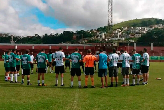 Jogo solidario foto Eduardo Mello