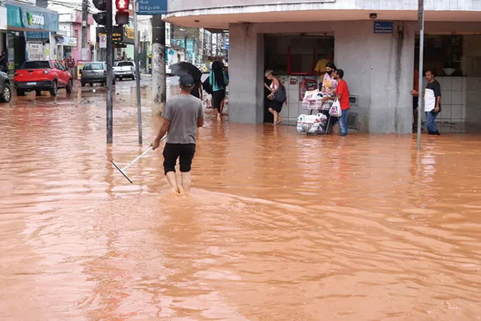 meio ambiente enchente