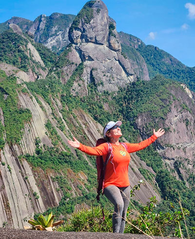 Paty travessia Escalavrado Teresopolis foto arquivo pessoal