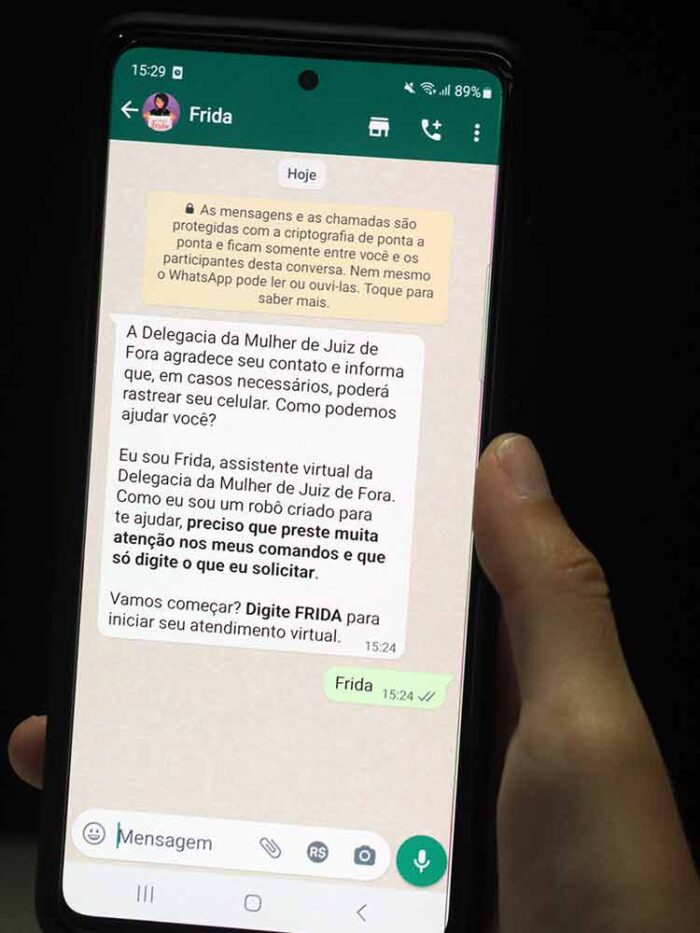 Assistente virtual de denúncias de violência contra a mulher começa a operar nesta terça em JF 1 uploads FELIPE COURI 27.03.23 06.02.53 bot4