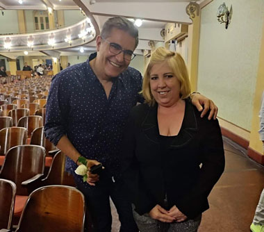 Helter Duarte e Eveline Toledo 170423 show da Simone enviada pela Giglia