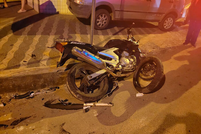 acidente motociclista barbacena foto bombeiros