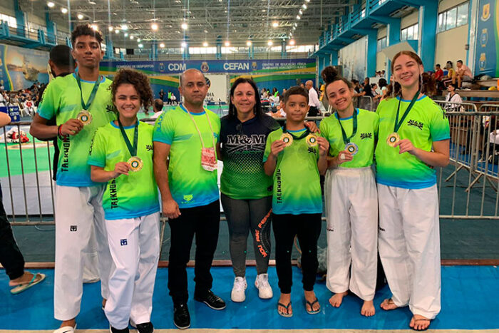 Taekwondistas de JF conquistam seis medalhas em competição no Rio 1 taekwondo mmteam by divulgacao mmteam