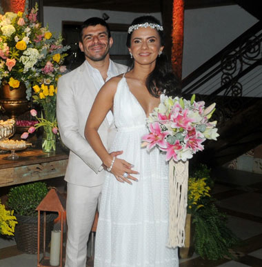 Raphael Cavalieri e Mayra Helen Araujo