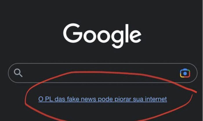 Governo quer apuração sobre campanha do Google contra PL das Fake News 1 pl fake news google reproducao