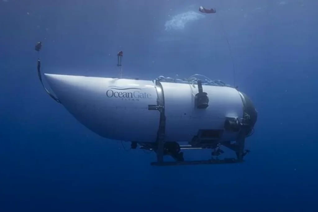 O submarino da OceanGate