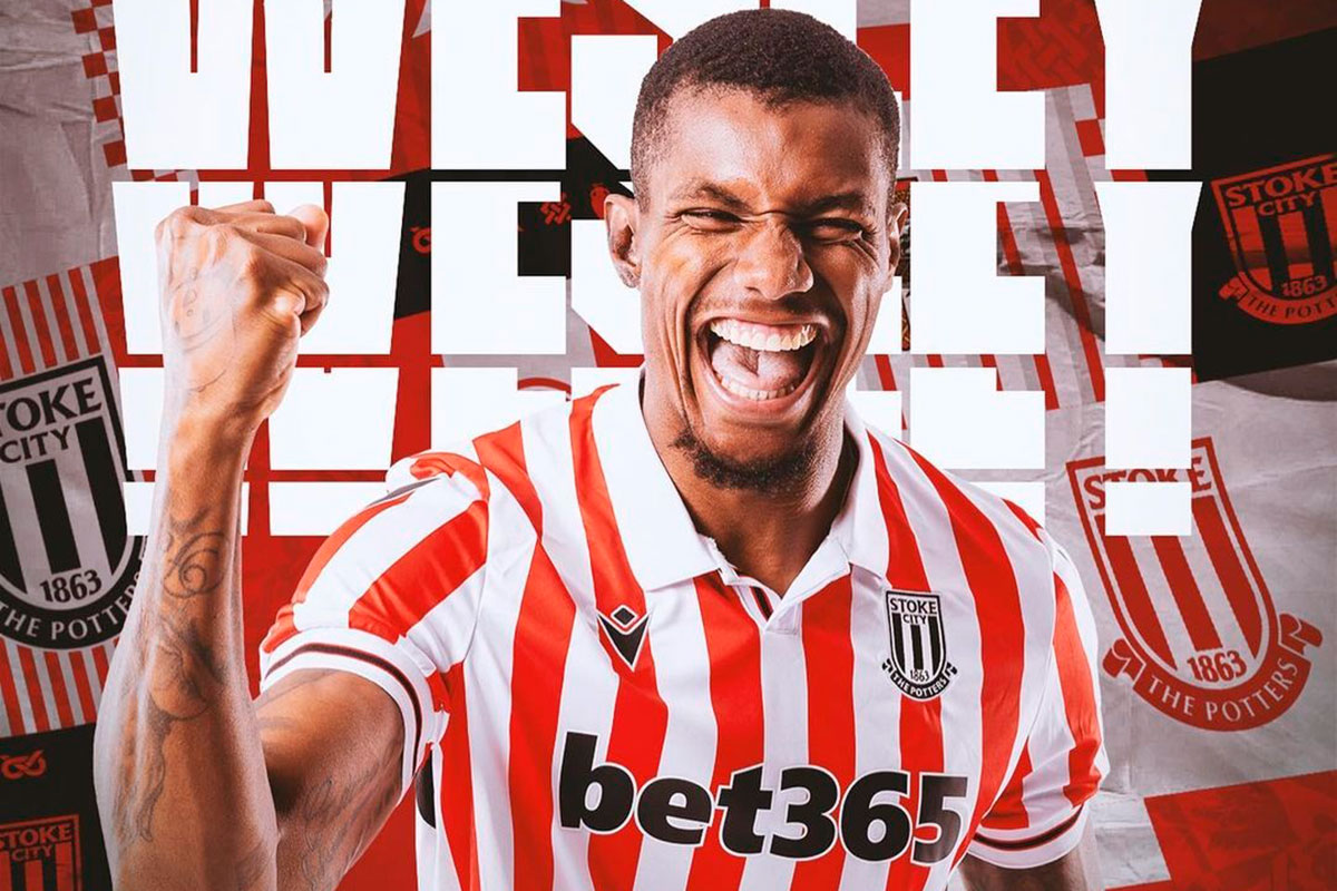 Wesley Moraes :: Stoke City :: Perfil do Jogador 