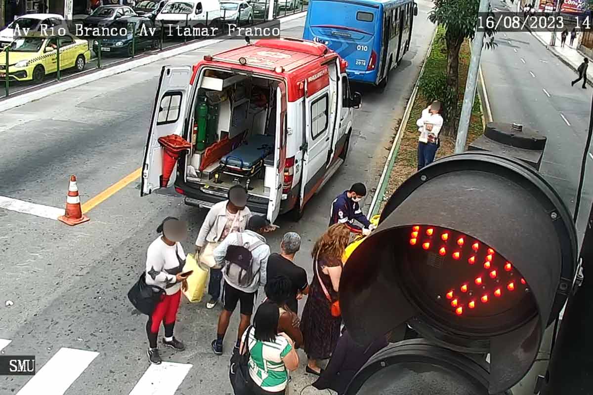 acidente itamar com avenida rio branco reproducao jf trans