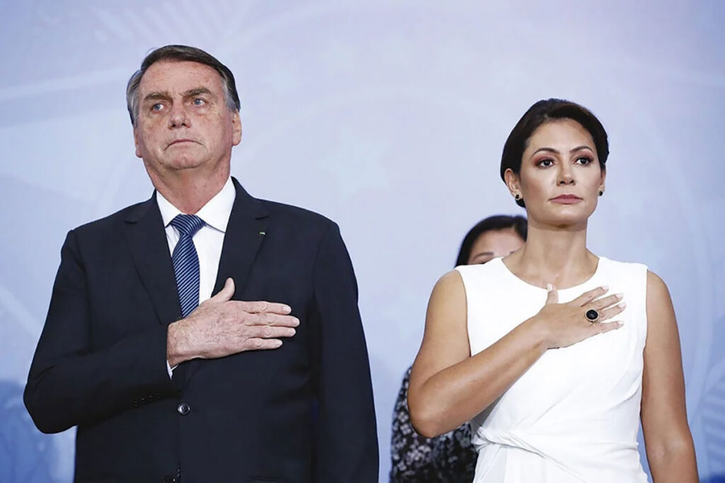 jair e michelle bolsonaro foto alan santos pr