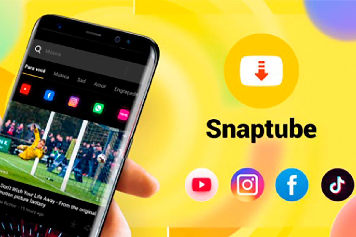 Conheça o Snaptube, um app especializado em converter e baixar vídeos de  vários web-sites, como Face, Insta e .