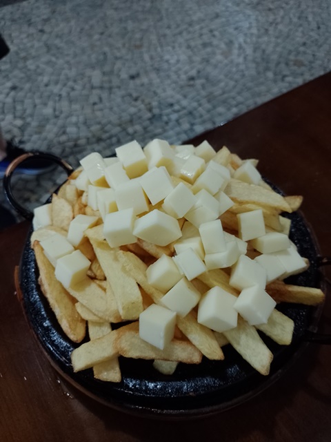 Fritas com Queijo