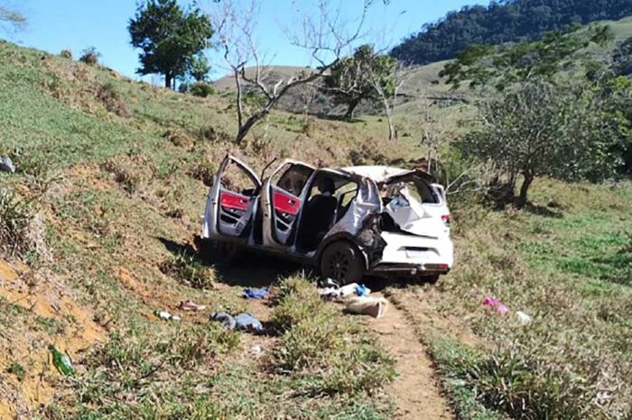 cataguases acidente com morte foto bombeiros