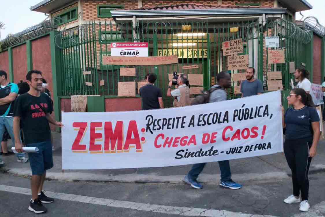 manifestacao escola antonio carlos divulgacao sindute