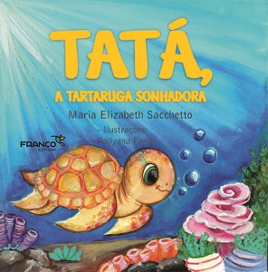 capa do livro tata a tartaruga sonhadora