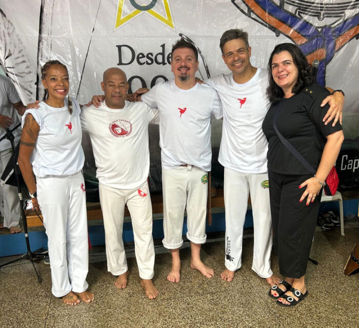 Rodrigo Paiva Christiano e Luciana Lamha ELES ACONTECEM Encontro de Capoeira em JF 151223 enviada pela Giglia