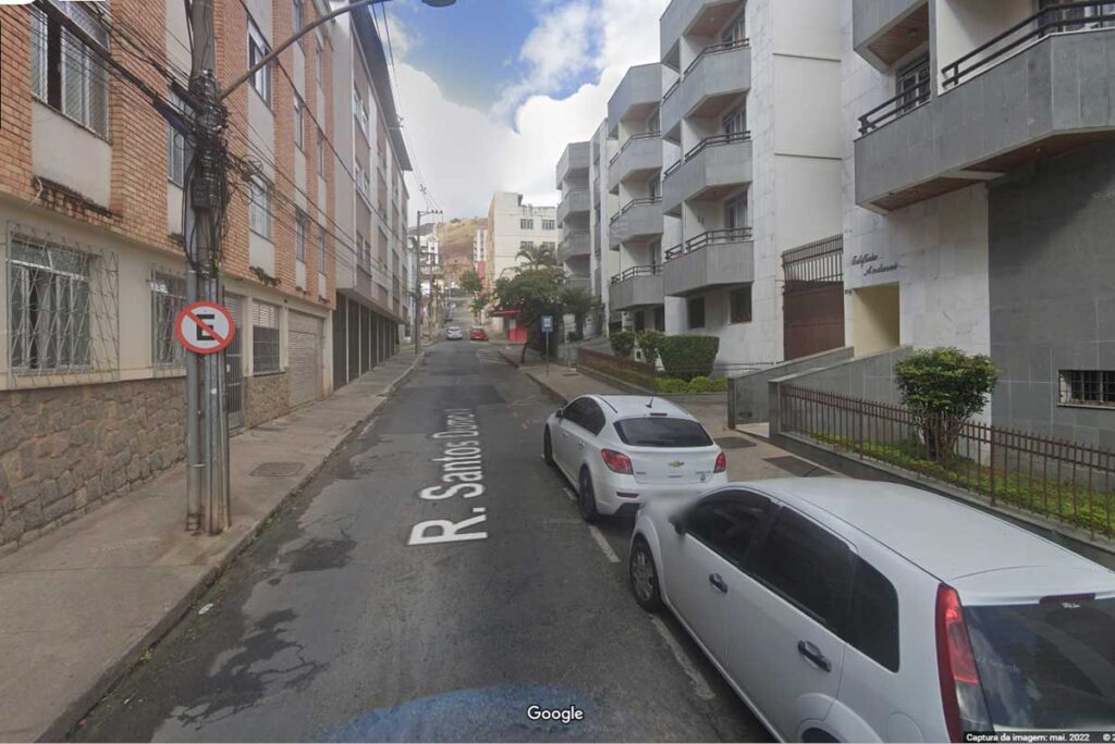 Rua Santos Dumont Granbery Google Maps