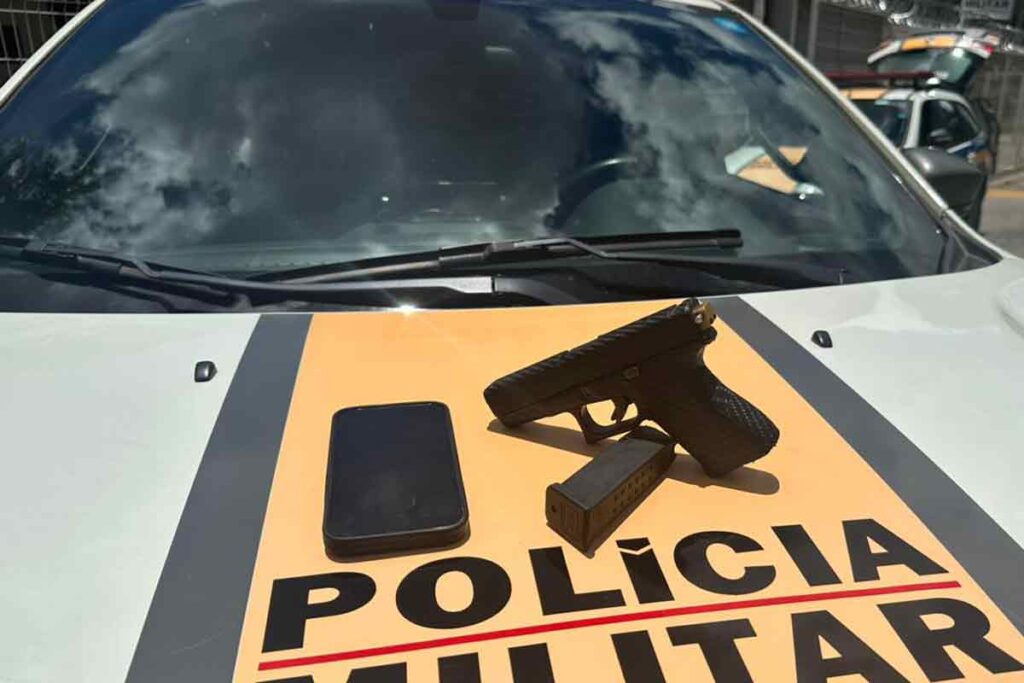 arma apreendida onibus divulgacao policia militar rodoviaria