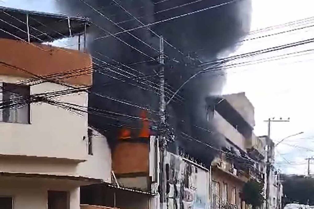 incendio padaria reproducao redes sociais