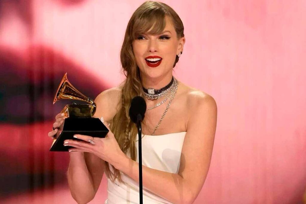 taylor swift reproducao grammy