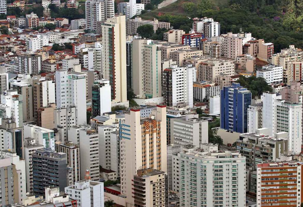 Verticalização: número de apartamentos cresce 56% em JF