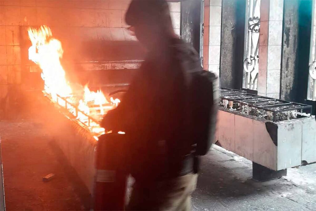 incendio igreja Rio de Janeiro Guarda Municipal RJ Agencia Brasil