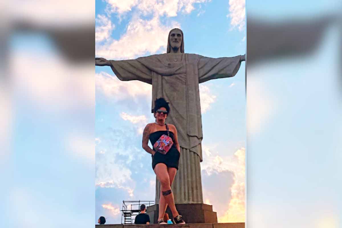 viagem Cristo Redentor Daiana Carelli