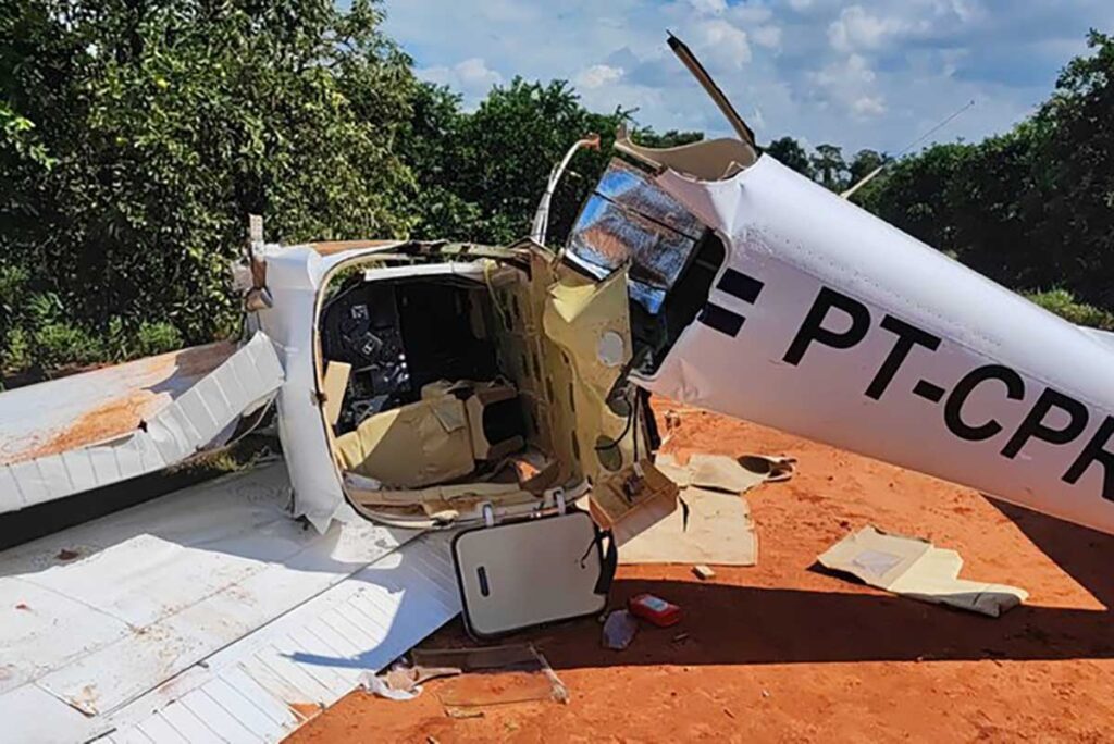 aeronave com cocaína