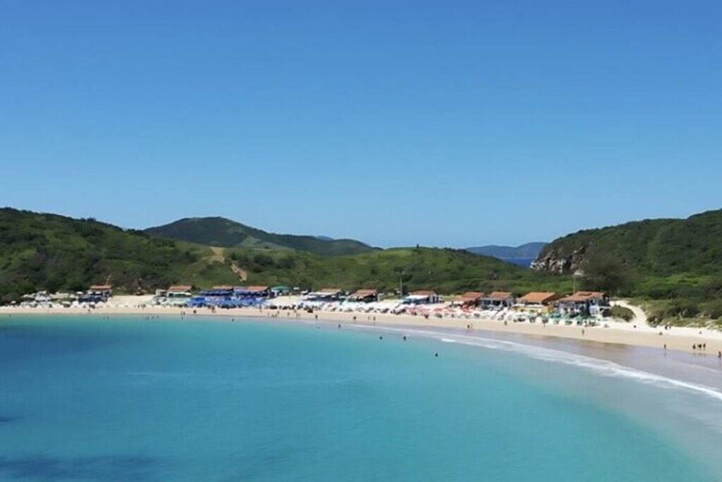 Praia das Conchas em Cabo Frio região dos lagos