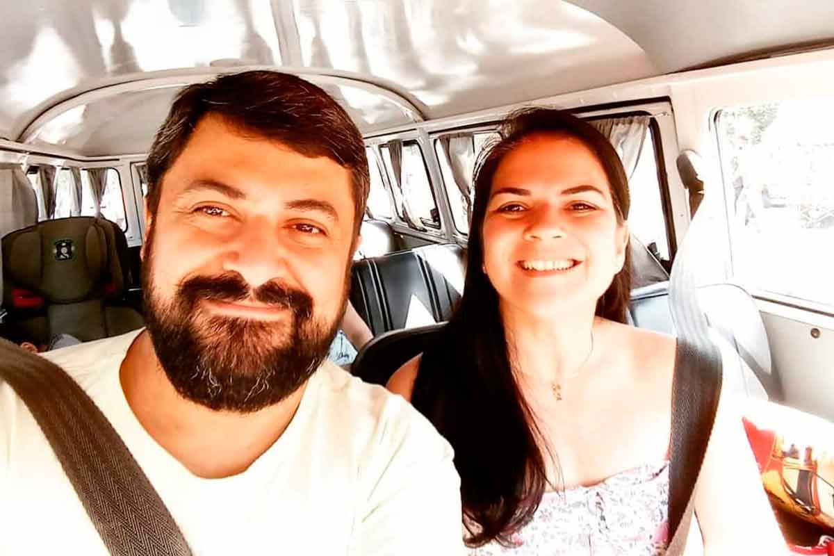 Daniel Marchi e Fabiana Filipino Coelho arquivo pessoal