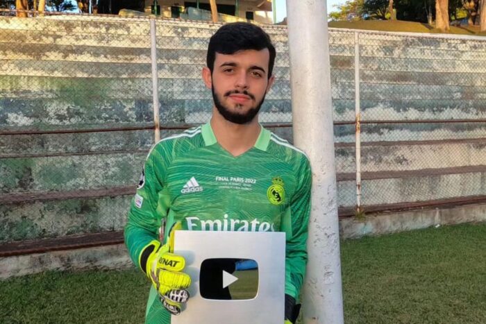 Goleiro influencer