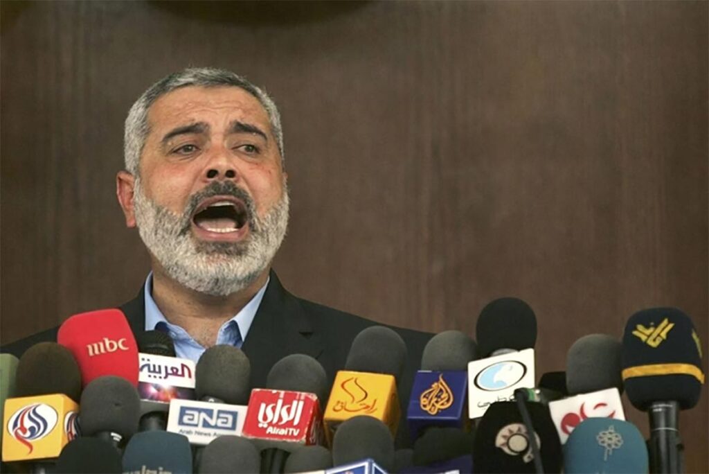 Ismail Haniyeh, líder do Hamas