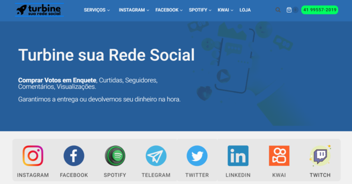 Turbine sua rede social