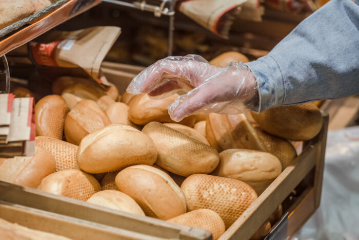 fresh buns counter store